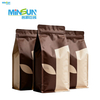 Eco-Friendly Resealable Stand-Up Kraft Paper Bag for Coffee Beans