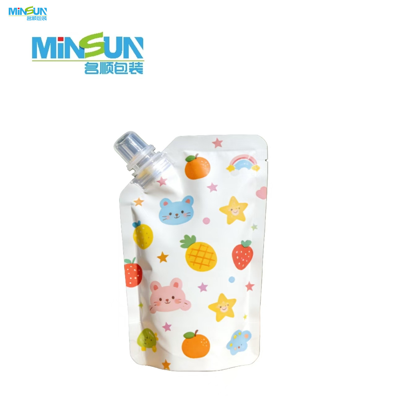 Supplier Custom China Food Grade Refillable for Juice Leak Proof Spout Pouch