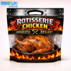  China Custom Supplier Oil Proof Disposable Heat Resistant Roasted Chicken Packaging Bag