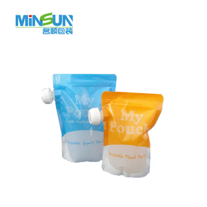 Personalized Disposable Spout Pouches for Juice