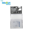 Retail earphone packaging with black Japanese header, stereo sound specs, 3m cord info, and transparent display area.