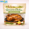  China Custom Supplier Oil Proof Disposable Heat Resistant Roasted Chicken Packaging Bag