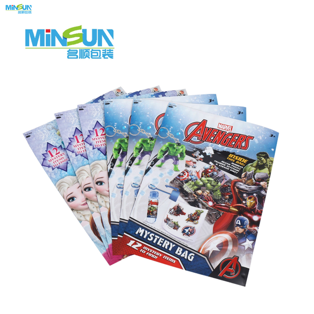 Recyclable Custom Printed Toy Packaging Mylar Bag for Baby and Kids Items