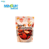 Food Grade Freeze Dried Fruit Bag Stand up Resealable Snack Packaging