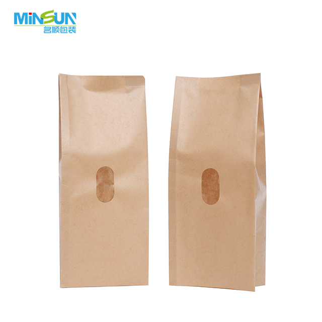 Paper packaging bags for food products