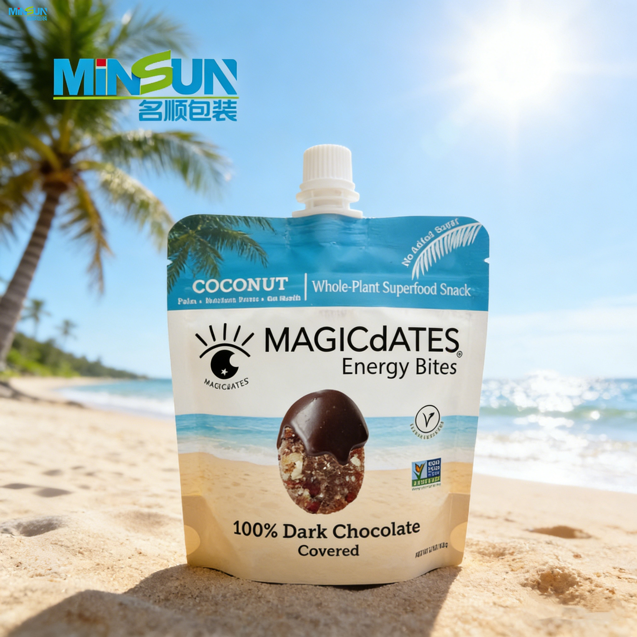 Manufacturer Wholesale China Custom Shape Juice Stand Up Spout Bag