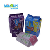 Practical And Elegant Accordion Side Pouches for Sanitary Pad Packaging