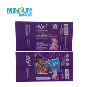 Practical And Elegant Accordion Side Pouches for Sanitary Pad Packaging