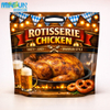  China Custom Supplier Oil Proof Disposable Heat Resistant Roasted Chicken Packaging Bag