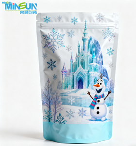 Customizable, food-grade aluminum packaging for children; 350g weight; cartoon pattern design; suitable for safe packaging