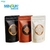 China Manufacturer Wholesale Custom Aluminum Foil Stand Up Zipper Pouch for Food Bag
