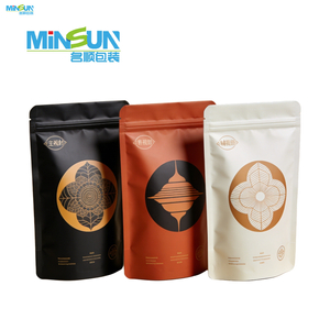 China Manufacturer Wholesale Custom Aluminum Foil Stand Up Zipper Pouch for Food Bag